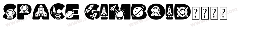 Space Gimboid字体转换
